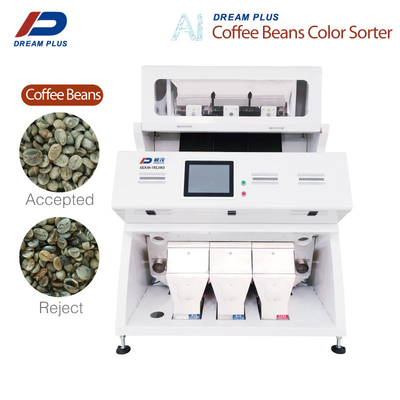 Precisão de Bean Color Sorter 99,9% do café do brilho alto