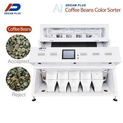 Precisão de Bean Color Sorter 99,9% do café do brilho alto