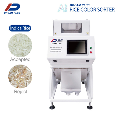Precisão especial 0,9 de Mini Rice Color Sorter 99,9% - 1.5T/H
