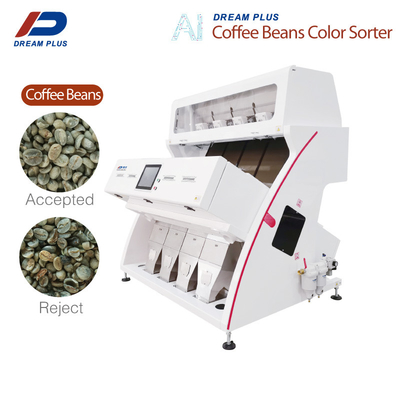 Precisão de Bean Color Sorter High Sorting do café do RGB das rampas do de alta capacidade 4