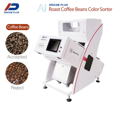 Câmera do CCD de Bean Color Sorter Industrial With do café de 96 canais
