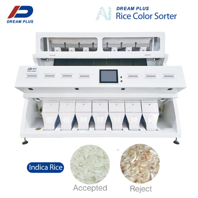 Máquina de classificação de cores de arroz Dreamplus Alta precisão 99,99%