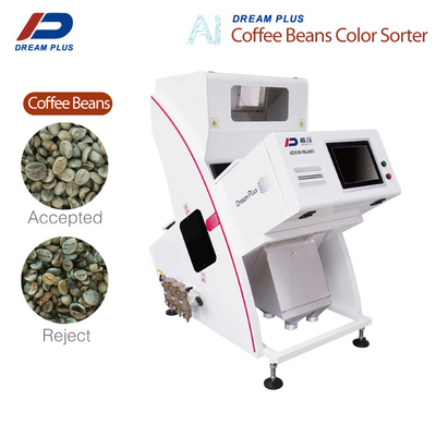 Precisão de classificação alta de Bean Color Sorter Mini With do café de 96 canais