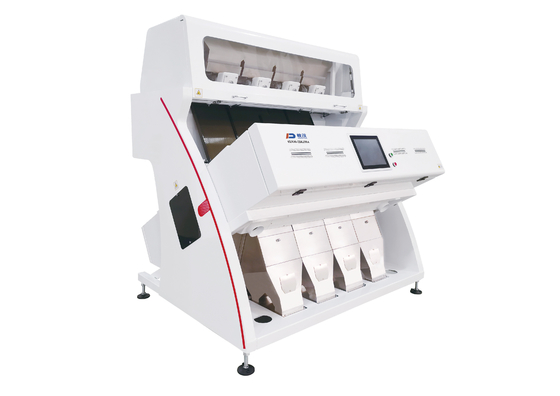 Máquina de classificação de cores CCD para agricultura 4 calhas 256 canais
