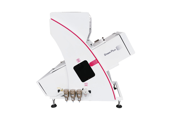 Mini canais da máquina 80 do classificador da cor do trigo da grão do milho do CCD RGB óticos