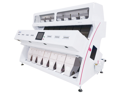 Precisão branca de Bean Grain Color Sorter Great da agricultura de 7 rampas