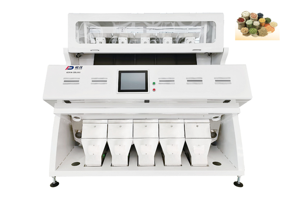 Sortador de cores de sementes altamente eficiente com 1 ano e capacidade de triagem de 1,5 a 5 T/H