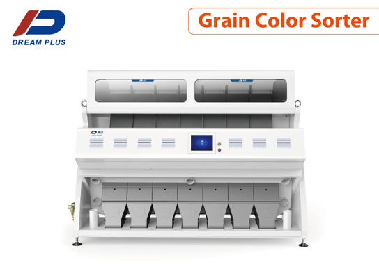 Canais da rampa 448 da máquina de classificação 7 do arroz do sensor do Ccd de Dreamplus