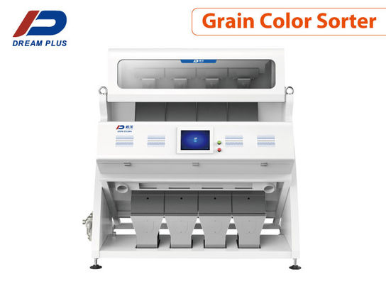 Rampa de Grit Grain Color Sorter 4 do milho com identificação de Hd