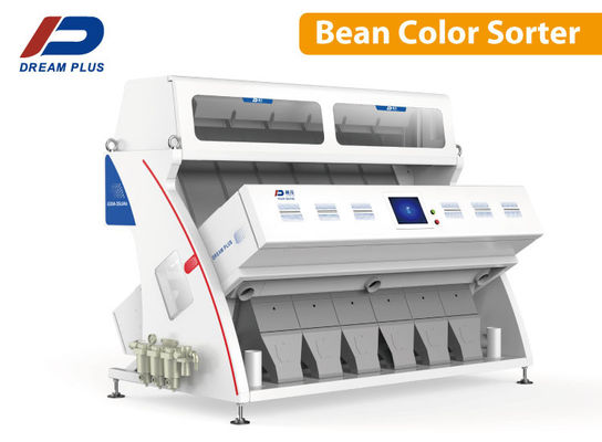 Soja Bean Color Sorter do preto do OEM 6 rampas com câmera do RGB