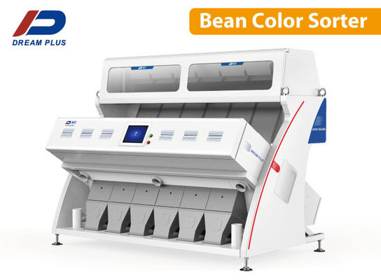 Soja Bean Color Sorter do preto do OEM 6 rampas com câmera do RGB