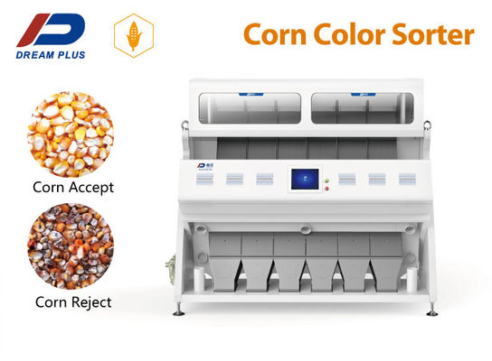máquina de classificação 2-3 Ton Capacity do milho do classificador da cor de milho 3.6kw