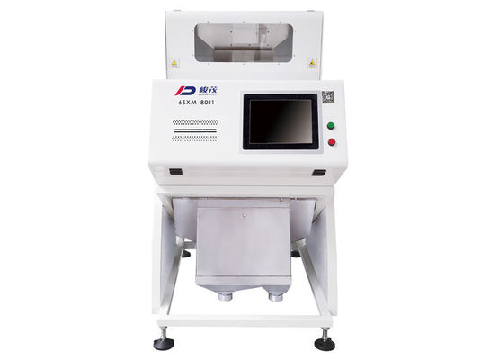 Capacidade inteligente da máquina 1-2ton do separador do arroz do classificador da cor da câmera do Ccd