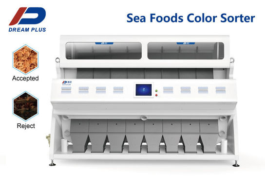 máquina de classificação da cor do camarão 4.6kw para o processador do marisco