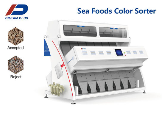 Máquina alta do classificador da cor do CCD da definição inteligente para o alimento de mar