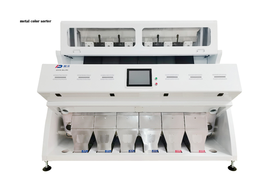 Classificador da cor de 6 rampas para o metal que recicla o alumínio de cobre industrial