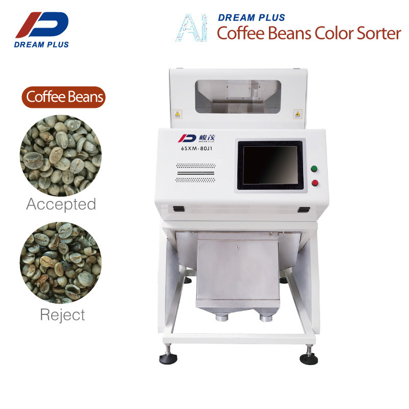 Precisão de Bean Color Sorter 99,9% do café do brilho alto