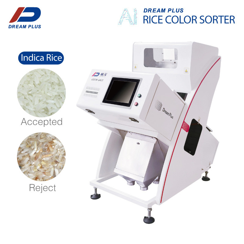 Precisão especial 0,9 de Mini Rice Color Sorter 99,9% - 1.5T/H