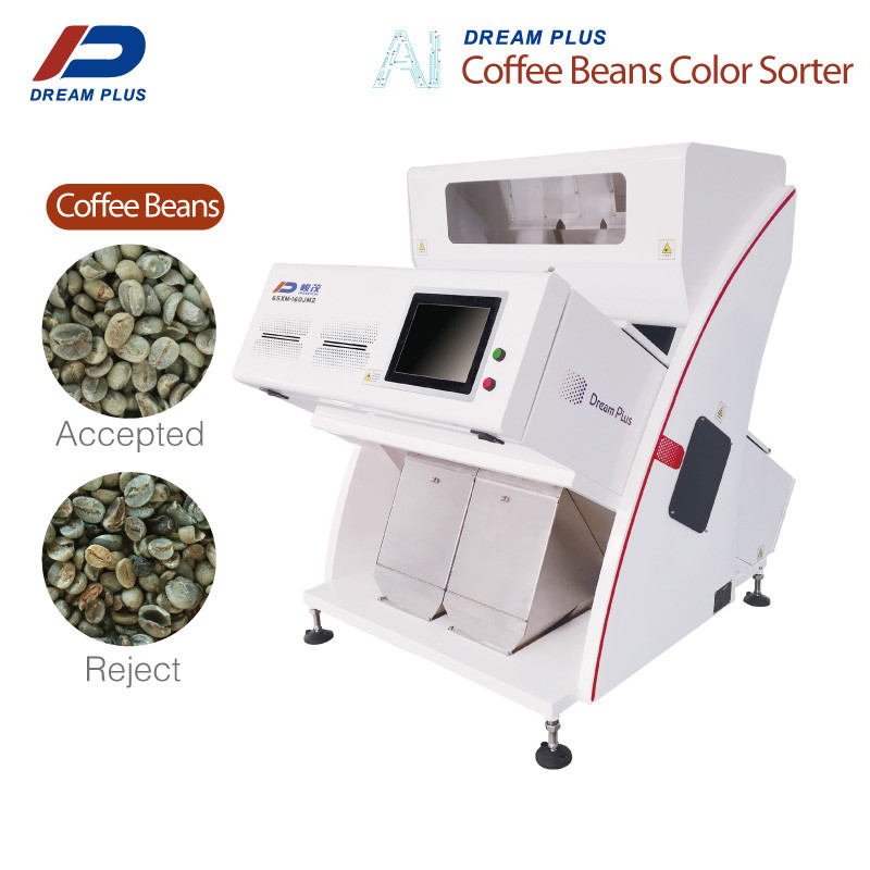 Rampas da máquina de classificação 2 da cor do CCD do feijão de café 160 canais