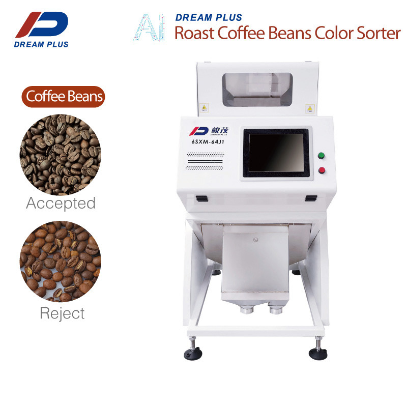 Canais industriais do feijão 64 de Mini Color Sorter For Coffee