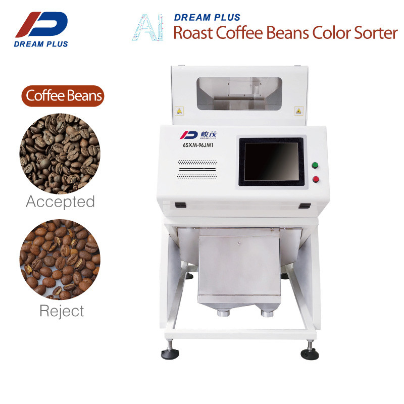 Câmera do CCD de Bean Color Sorter Industrial With do café de 96 canais