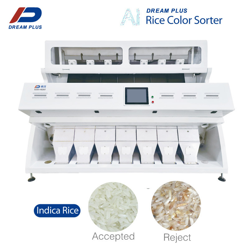 Máquina de classificação de cores de arroz Dreamplus Alta precisão 99,99%