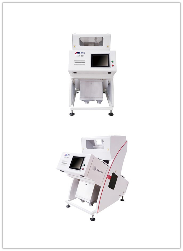 Mini canais da máquina 80 do classificador da cor do trigo da grão do milho do CCD RGB óticos