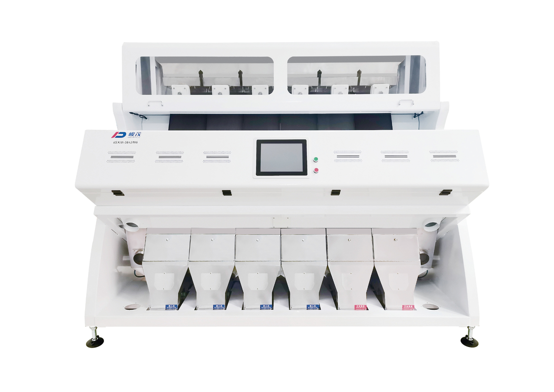 Agricultura Bean Color Sorter High Efficiency de 6 rampas