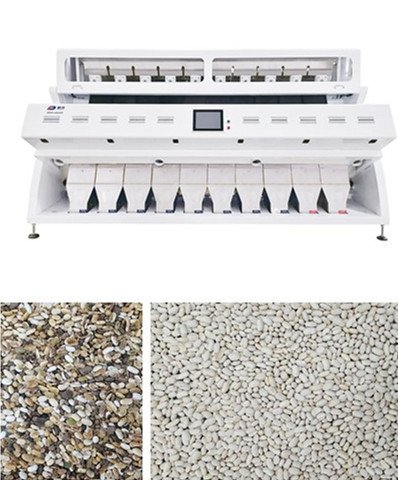 10 pixel branco RGB de Bean Grain Color Sorter 5400 das rampas