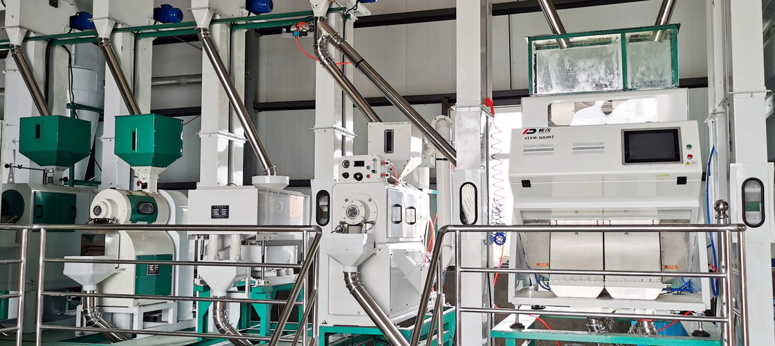 Máquina de classificação vermelha da cor do arroz com 160 capacidade dos canais 2t/H