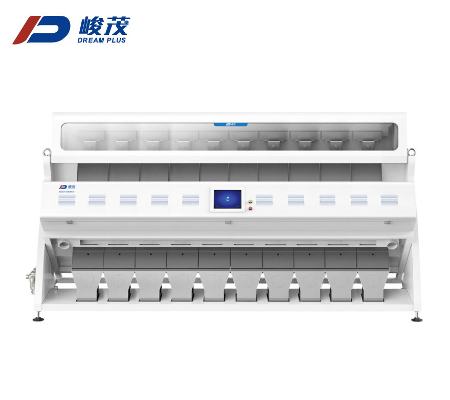Alta precisão 5400 pixel CCD Arroz Sorter 220V / 50HZ Variedade Kw fonte de alimentação