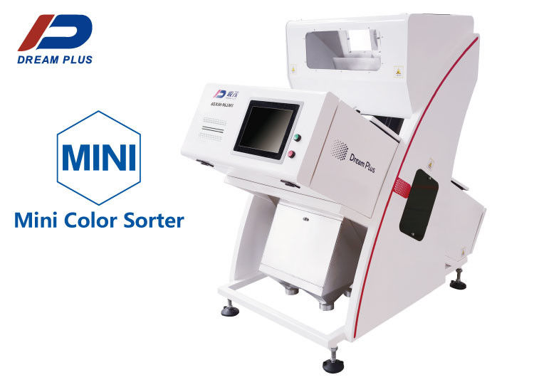 Feijões Mini Color Sorter 96 canais 1 rampa com câmera do RGB