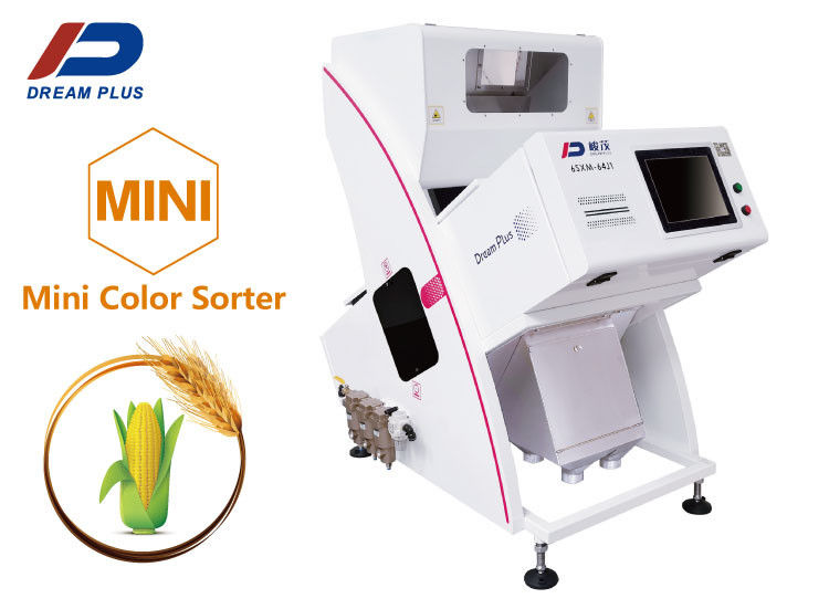OEM Mini Grain Color Sorter Machine para a classificação do milho da cevada da aveia do trigo