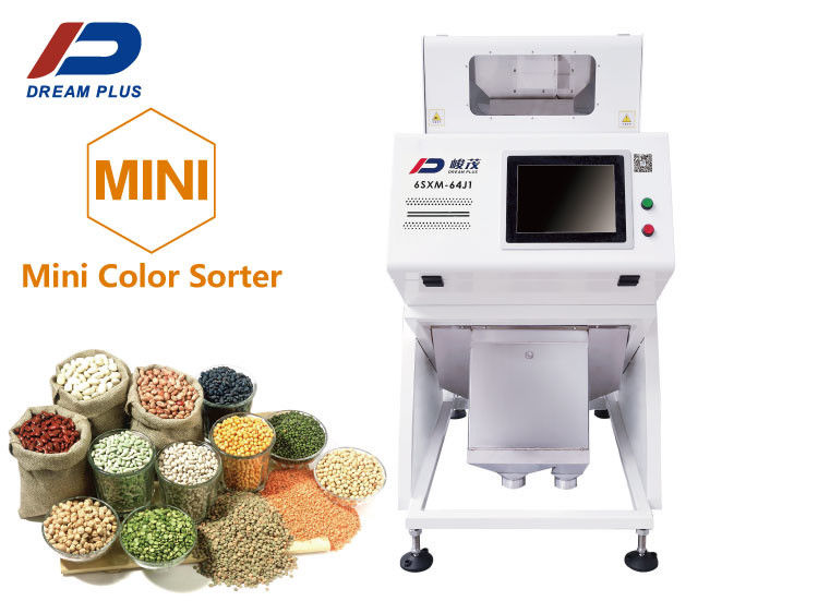 Imagem portátil de Mini Color Sorter Equipment With dos cereais que captura a capacidade