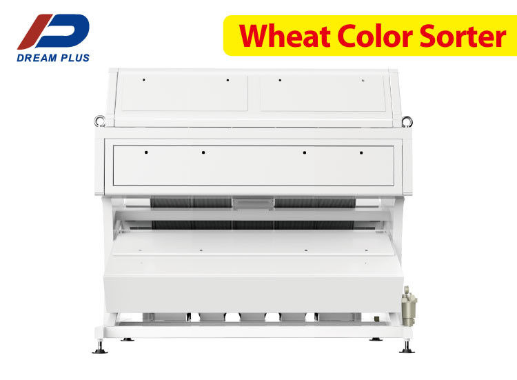 Cevada/aveia/DrumWheat/máquina preta do classificador da cor do trigo com estrutura de sistema aperfeiçoada