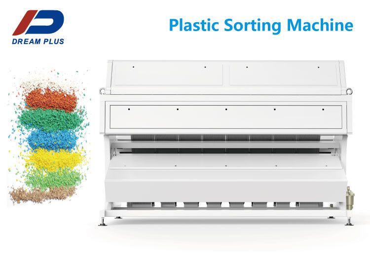 2-3T/H o HDPE, flocos do ANIMAL DE ESTIMAÇÃO colore o classificador com sistema da Auto-eliminação de erros